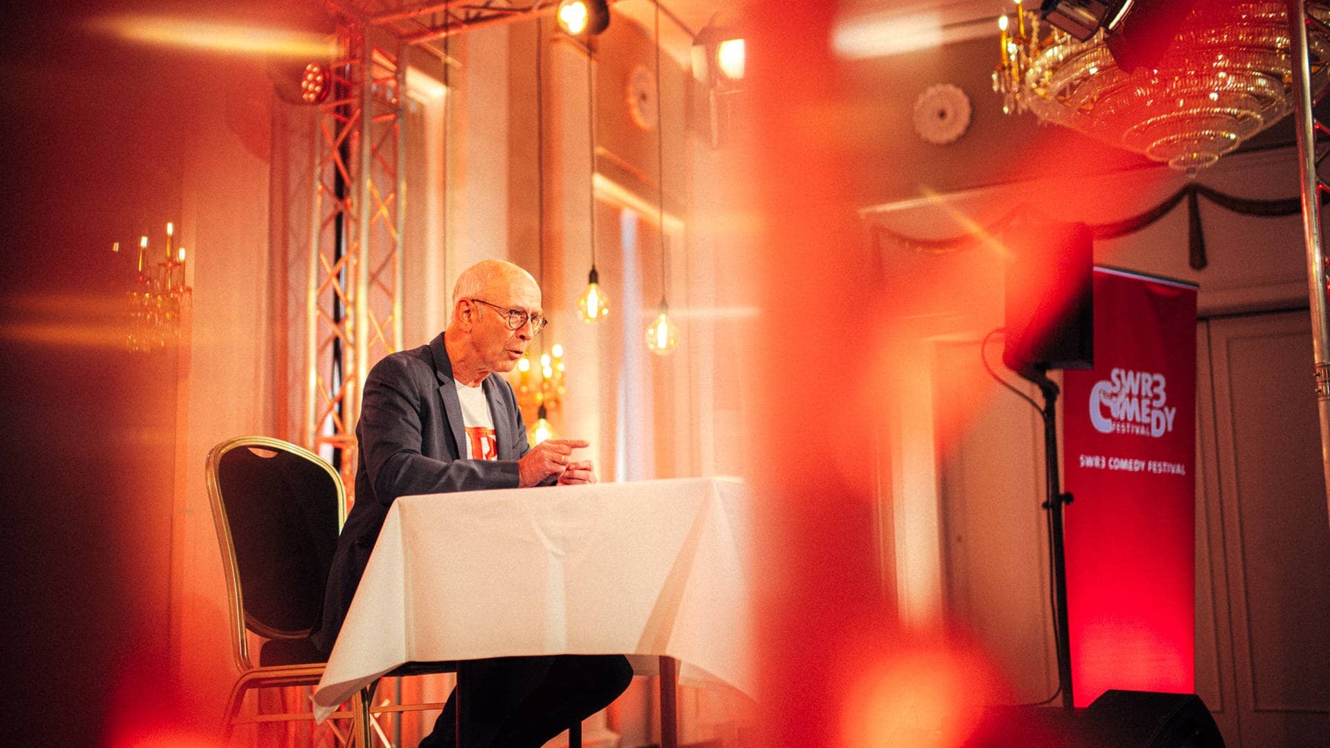 Stefan Reusch beim SWR3 Comedy Festival 2024 (Foto: SWR3, Adrian Walter)